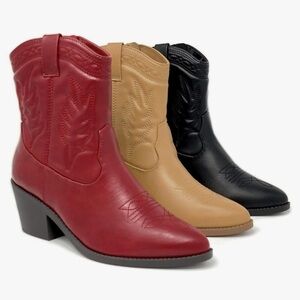Soda Red Cowboy boots
